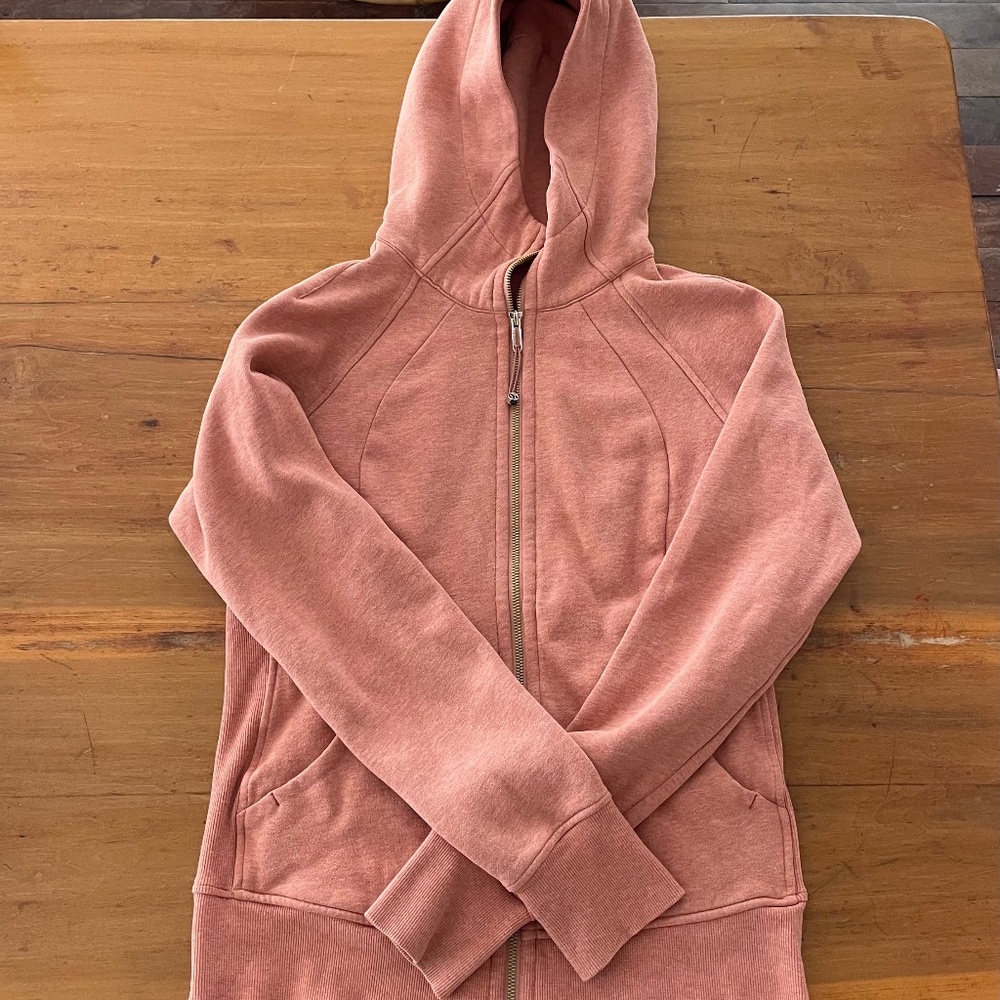 Lululemon full Zip Scuba hoodie *Gold - Picture 2 of 5